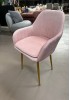 Aleece Velvet Arm Chair 